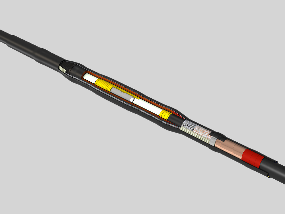 Heat Shrink Straight Joint Accessories for 8.7-15(17.5)kV Cables